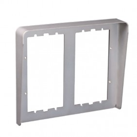 Pare-pluie Urmet Steel à 2 rangs pour 4 modules...