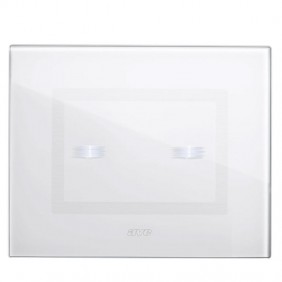 Ave Placa táctil de cristal 3 módulos Para 2...
