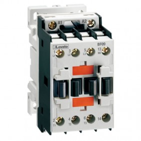 Contactor Lovato de 3 polos y 9A de bobina en...