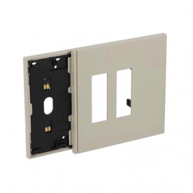 Frame elettrificato con mostrina doppia presa...