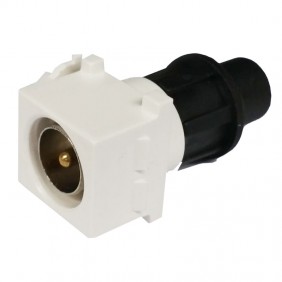 Module Keystone Fait IEC Mâle Blanc UKM/B