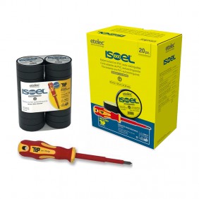 Kit 20 Etelec Isolierband 19X25mm mit...