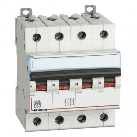 Interruttore magnetotermico Bticino 63A 4 Poli...