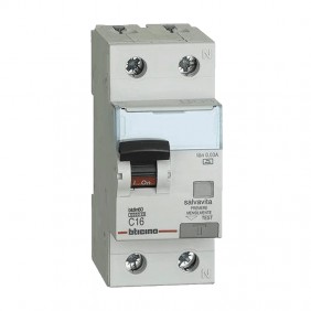 Bticino 16A 1P+N 30mA F 6KA 2M GN8813F16...
