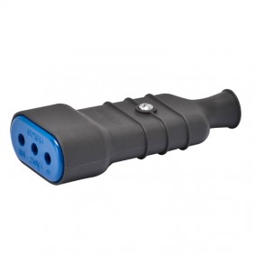 Presa mobile Gewiss 10A piccola colore nera...