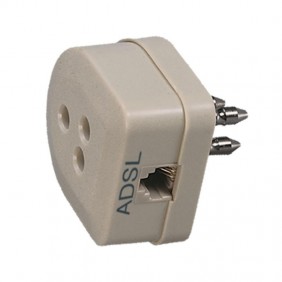 Fanton dreipoliger Stecker mit ADSL PLUG 22385