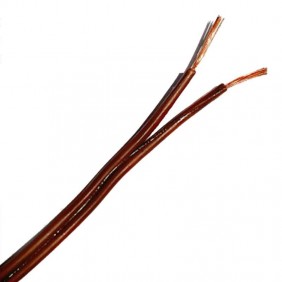 Cable de cinta 2X0,50mmq Marrón 100 metros...