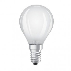 Lampadina a sfera Led Osram 6,5W 2700K attacco...
