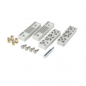 Staffa per fissaggio a parete Schneider 4 pezzi...