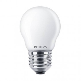 Lampadina sfera Led Philips 6,5W attacco E27...