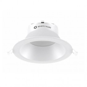 Round recessed spotlight triled Beneito Faure...