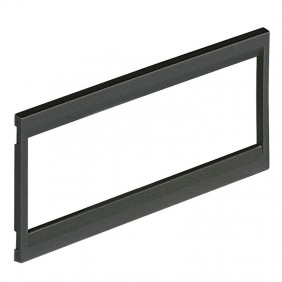 Placa Bticino 6 módulos Livinglight acabado...