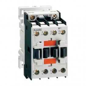 Lovato three-pole contactor 12A coil in AC...