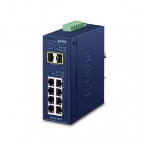 Switch 4 Power 8-Port 10/100/1000T + 2 Port...
