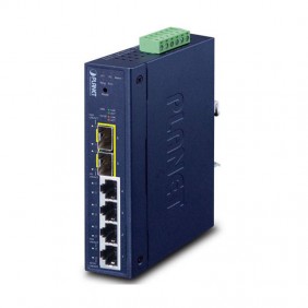 Commutateur industriel 4 ports 10/100/1000T + 2...