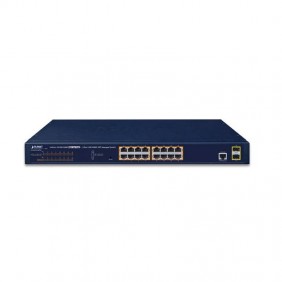 Verteiler 4 Power 16 Ports Ethernet PoE L2...