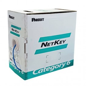 Cable de cobre Panduit Cat 6 23 AWG U/UTP...