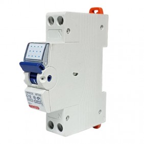 Interruttore Magnetotermico Gewiss 10A 1P+N 6KA...