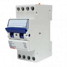 Interruttore Magnetotermico Gewiss 16A 4P 6KA C...