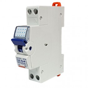 Interruttore Magnetotermico Gewiss 20A 1P+N 6KA...