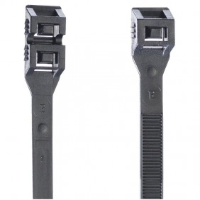 Bridas de cabeza plana Elematic nylon 360x8,8...