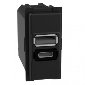 Bticino Living Now USB Ladegerät Typ A und C 1M...