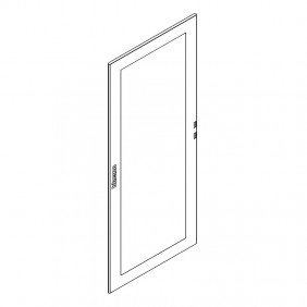 Bticino MAS glass door for floor standing...