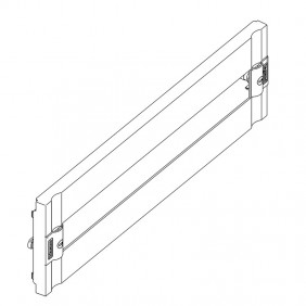 Panneau en plastique Bticino MAS160 avec...