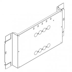 Plaque de fixation Bticino pour MW630 dans les...