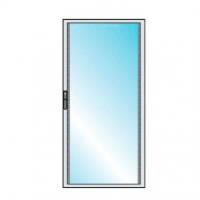 Porte murale en verre Abb 24 modules 600x1000mm...