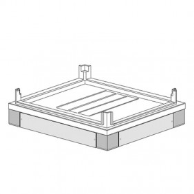Socle d'inspection Bticino MAS pour cadres HDX...