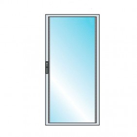 Porte murale en verre Abb 24 modules 1200x600mm...