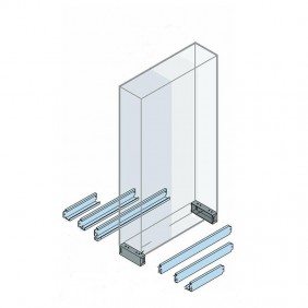 Flange vano cavi Abb 100x300mm 2 pezzi ZL2001