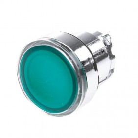 Testa pulsante Telemecanique luminoso LED Verde...
