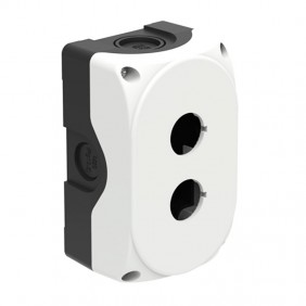 Custodia Lovato in plastica grigia IP67 per 2...