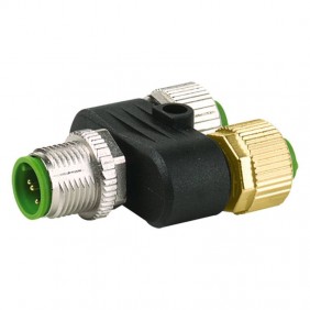 Murr M12 male and female connector 5P 4A 1.5 kV...
