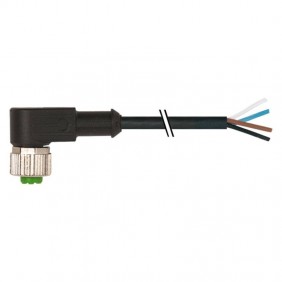 Murr Stecker M12 Buchse 90° mit Kabel 4P 4A 2,5...