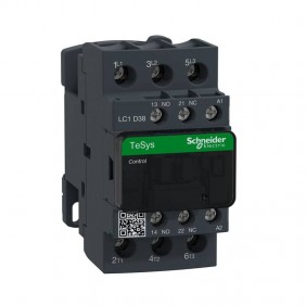 Contattore Schneider TeSys LC1D 3P 38A AC3 220V...