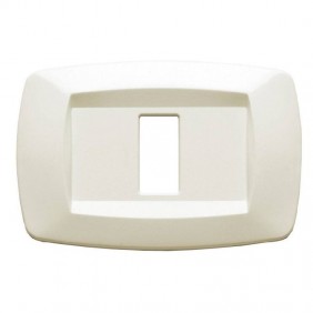 Master Modi plate 1 place ivory MD281