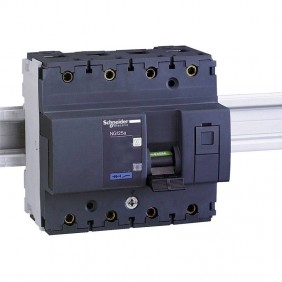 Schneider circuit breaker 100A 4P 16kA 6M...