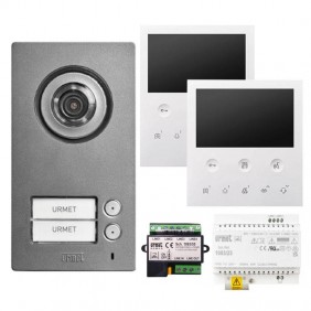 Kit de vídeo bidireccional Urmet con MIKRA2 y 2...