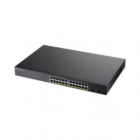 Zyxel 24-port 100/240V AC Gigabit PoE Switch...