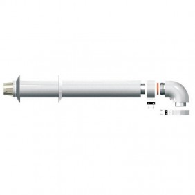 Chaffoteaux 60/100 Coaxial Flue Gas Exhaust Kit...