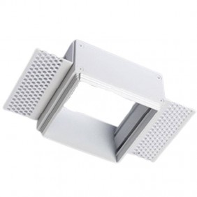 S/board AqLus recessed square kit GU10 socket...