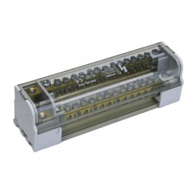 Distributeur bipolaire Cembre 125A 2P 13 trous...