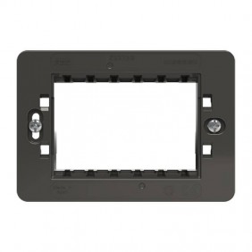 Support pour plaque 3 modules Abb Zenit Z1603YY