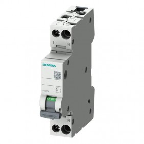 Siemens circuit breaker 20A 1P+N 6KA curve C 1...