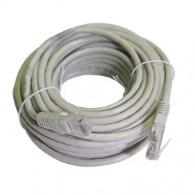 Câble Lan Melchioni CAT6 UTP 10 Mètres gris...
