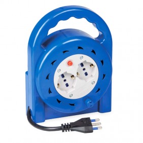 Master Aufrollbares Verlängerungskabel mit 2...