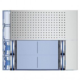 Bticino Front panel basic 4-buttons on column...